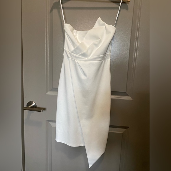Lulus White Strapless Dress - Picture 2 of 4